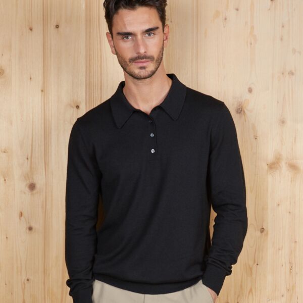 NEOBLU Stefan Polo Collar Sweater Thumbnail