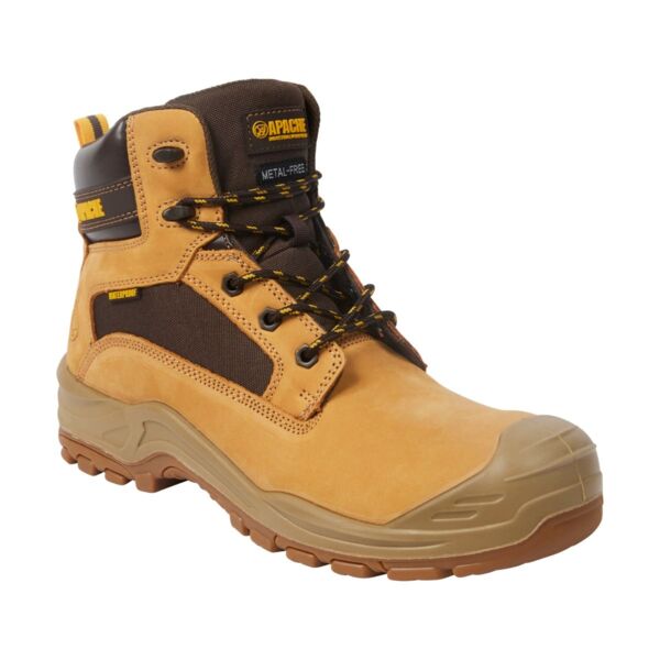 Arizona - Honey Nubuck Metal Free Waterproof Safety Boot S3  Thumbnail