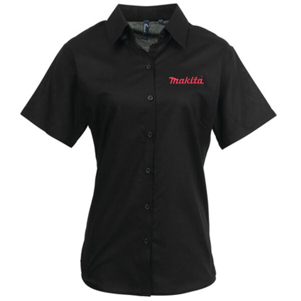 PR336 Ladies Signature Oxford Sleeve Thumbnail