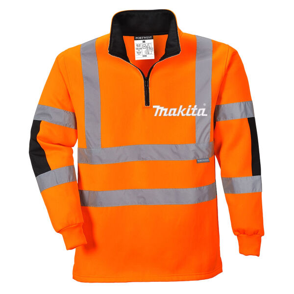 B308 - Xenon Hi-Vis Rugby Shirt Thumbnail